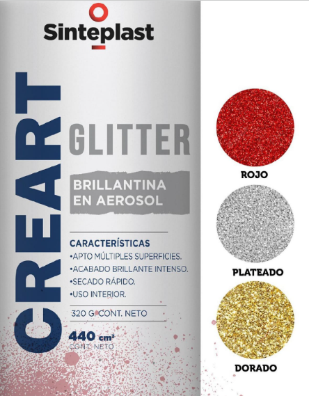 Creart Aerosol Glitter