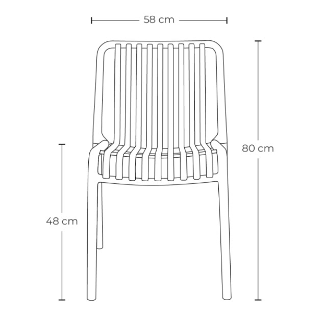 Pintecord Silla Exterior WY101