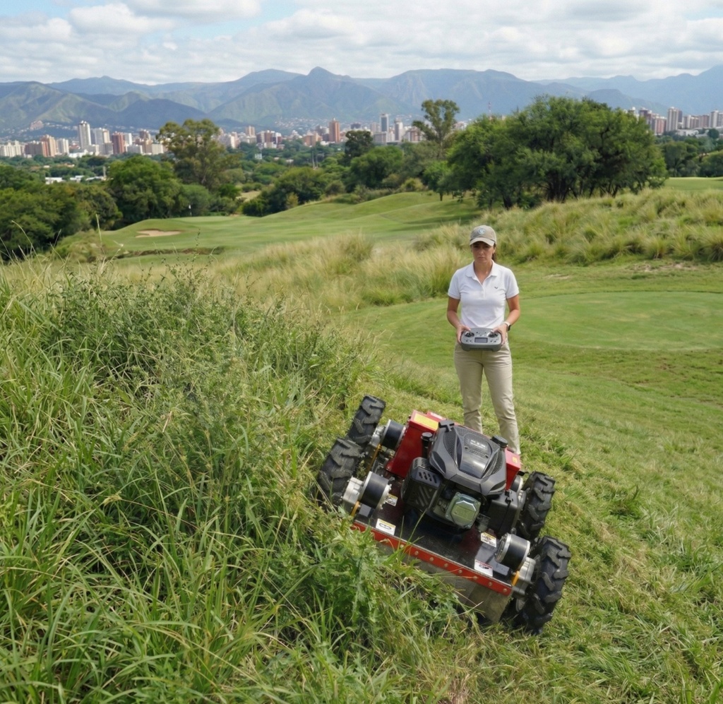 Pintecord Robot Desmalezadora A Control Remoto 4X4