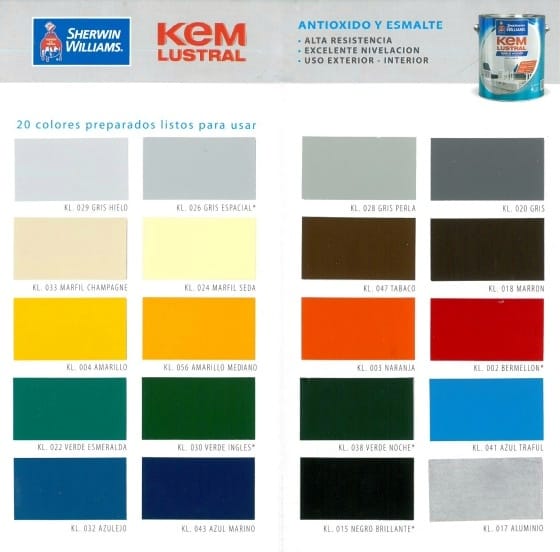 Kem Triple Esmalte Antioxido Brillante 4 Lts Pintura Blanco