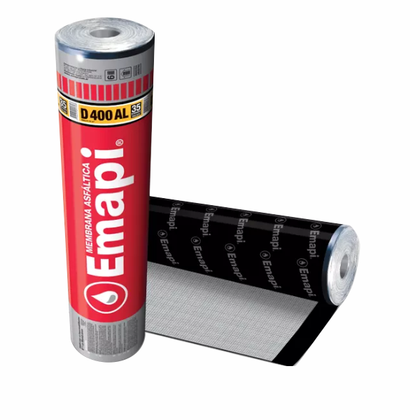 Emapi D400 Membrana Rollo C/Aluminio No Transitable 35Kg