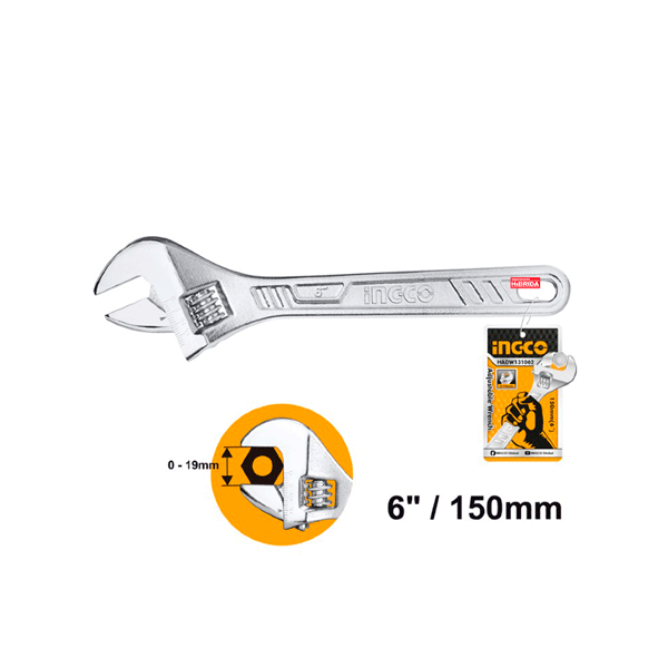 Ingco Llave Francesa 6" HADW131062 *#