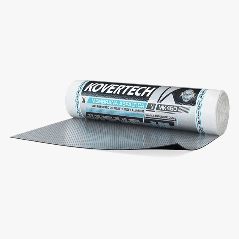 Kovertech Membrana Rollo MK450 C/Aluminio Puro 40Kg