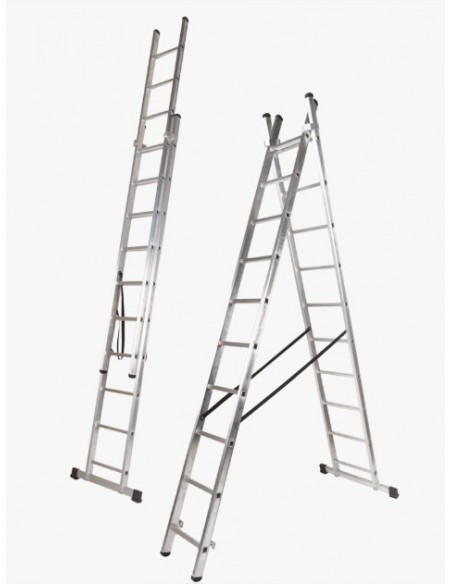 Pintecord Escalera Convertible De 2 Tramos 