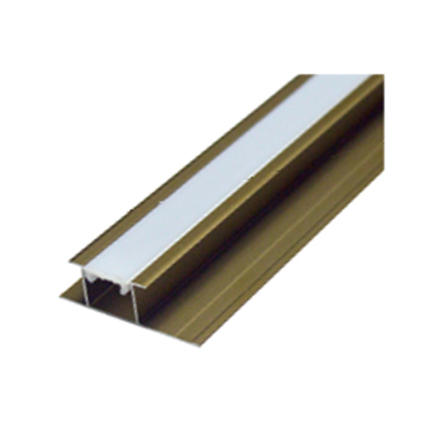 Pintecord Perfil H De Aluminio C/ soporte P/ Luz LED P/panel BPC 3M