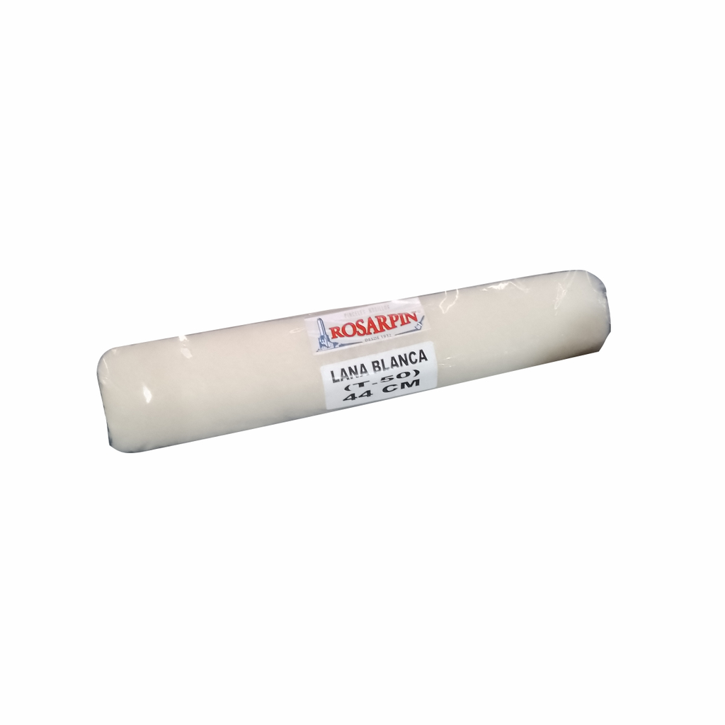 Rosarpin Repuesto Rodillo El Vencedor 44 cm t50 lana blanca