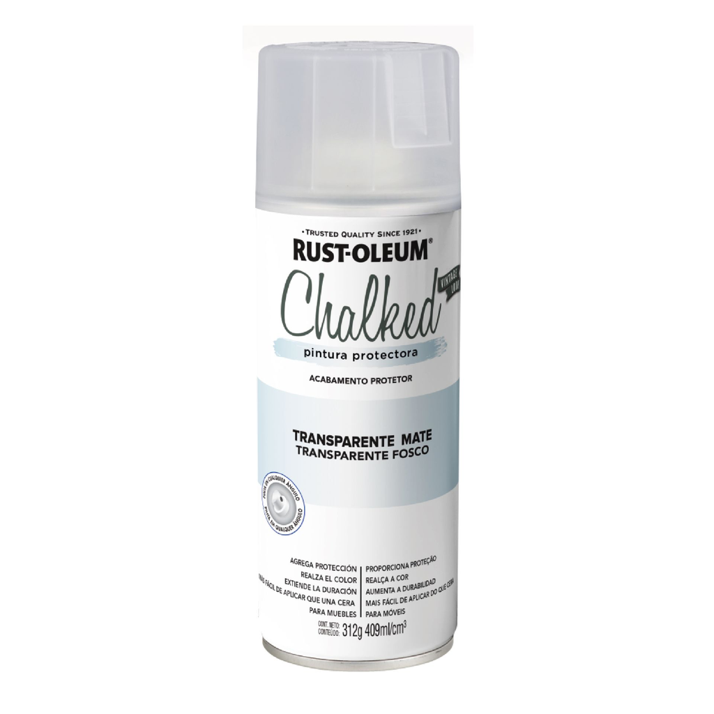 Rust Oleum Aerosol Chalked Transparente *#