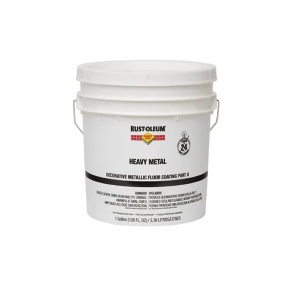 Rust Oleum Polyurea Heavy Metal Pisos Clear Componente A 10 L*#