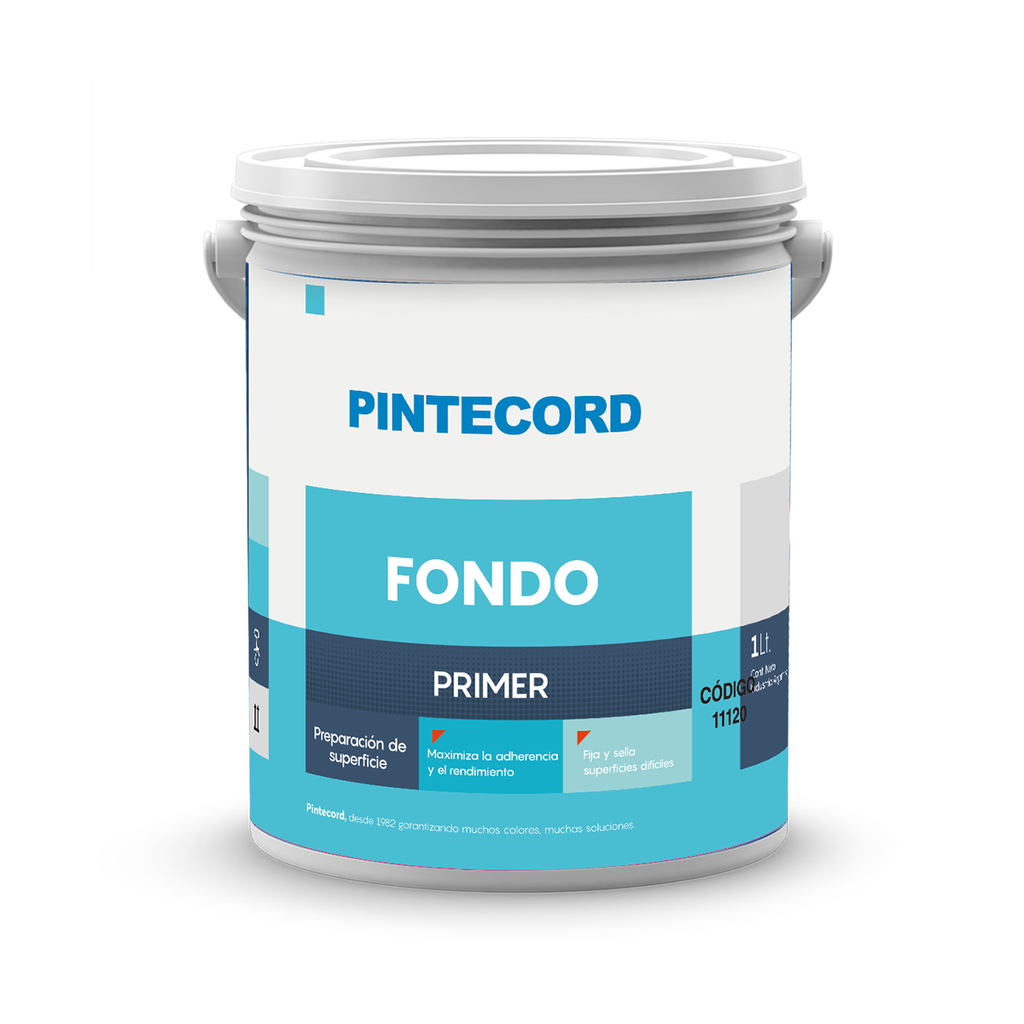  Pintecord Fondo Primer Fijador Sellador Al Agua