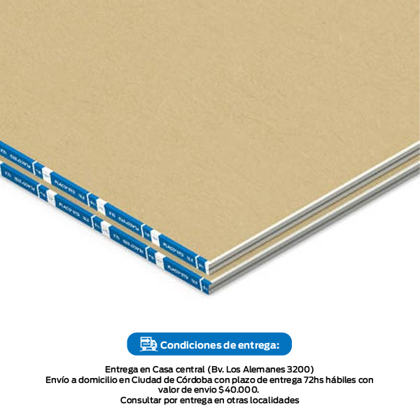 Placo Placa Standard STD Medidas Especiales (A Pedido)