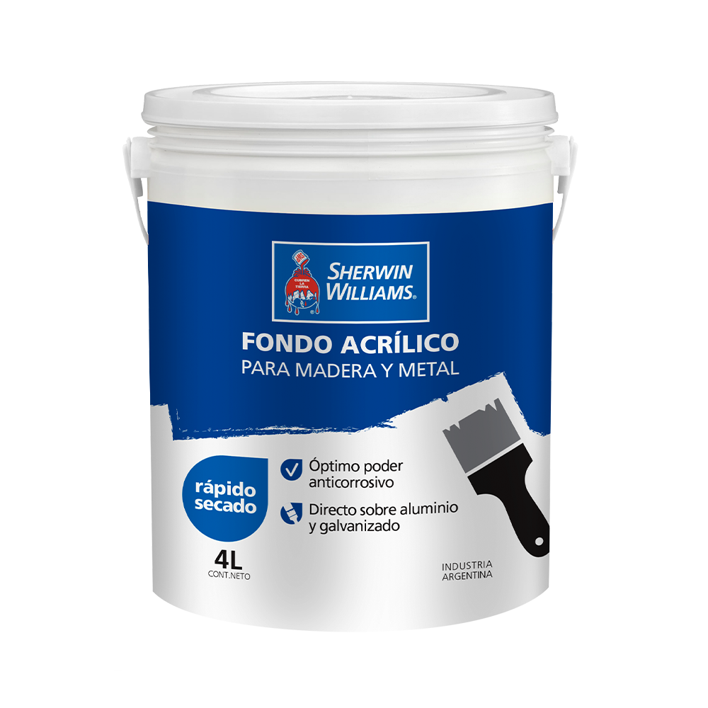 Probase Fondo Acrilico P/ Madera Y Metal