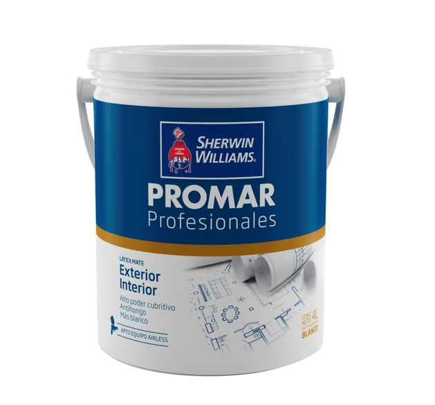 SW Promar Profesional Latex Interior / Exterior Blanco