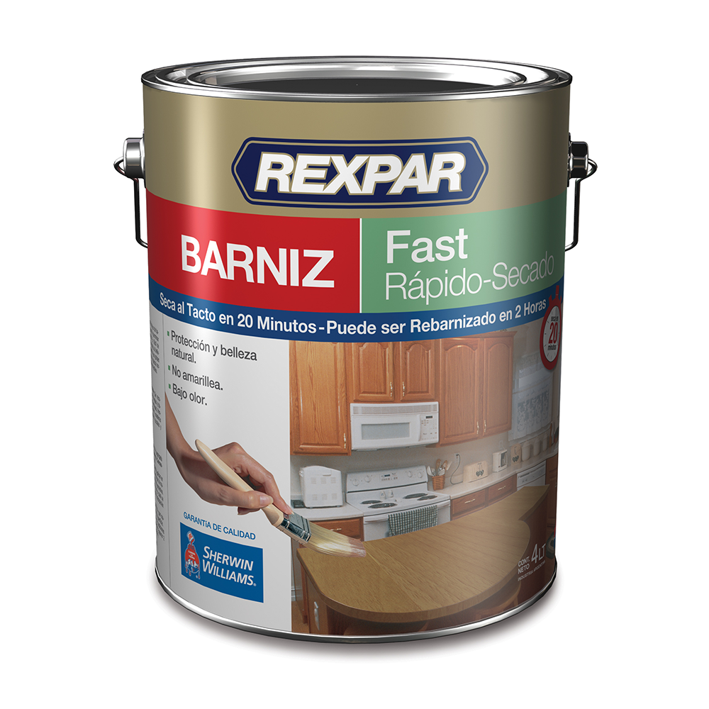 Rexpar Fast Barniz Base Agua