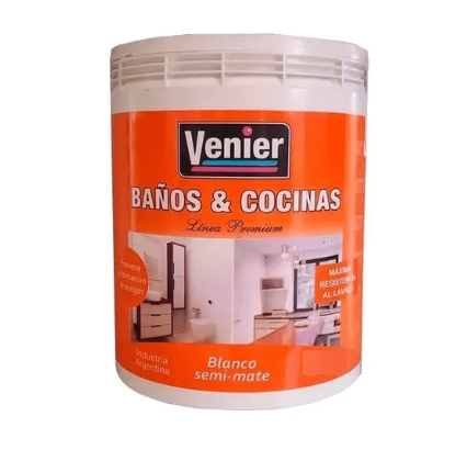 Venier Pintura Para Baños Y Cocinas Latex
