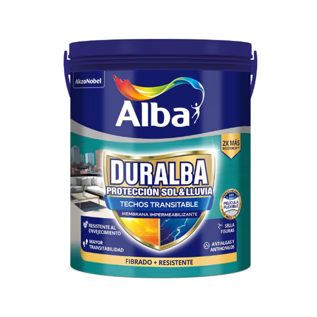 Duralba Techos Transitable Fibrada