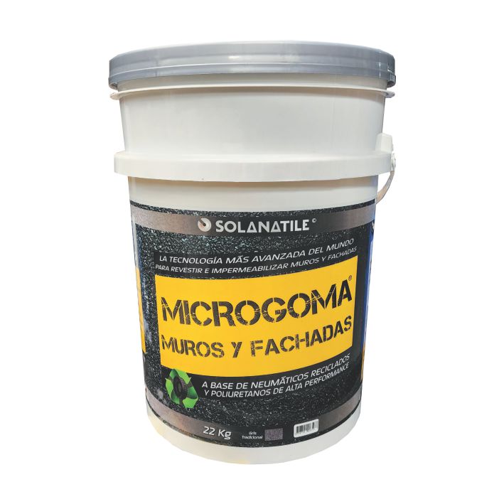 Microgoma Muros Y Fachadas  20 kg