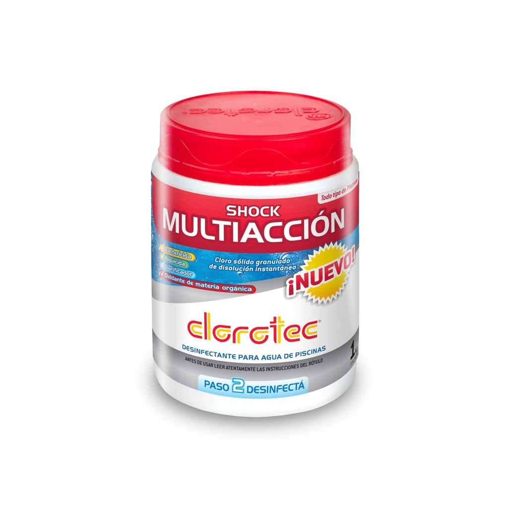 Clorotec Shock Multiaccion Paso 2