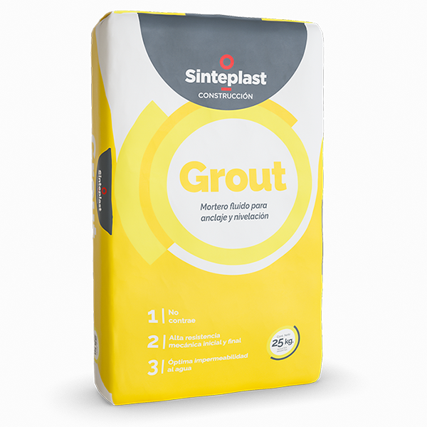 Sinteplast Construccion Grout Fluido P/Anclaje y Nivelacion 