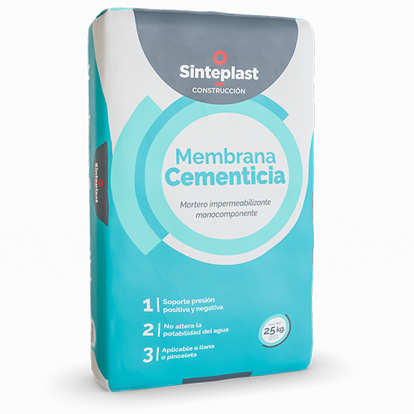 Sinteplast Construcción Impermeabilizante Membrana Cementicia