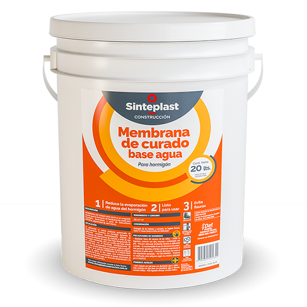 Sinteplast Construcción Membrana De Curado Base Agua 20L