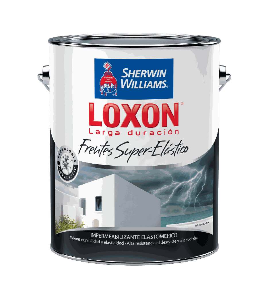 Loxon Ld Frentes Super Elastico Impermeabilizante Base