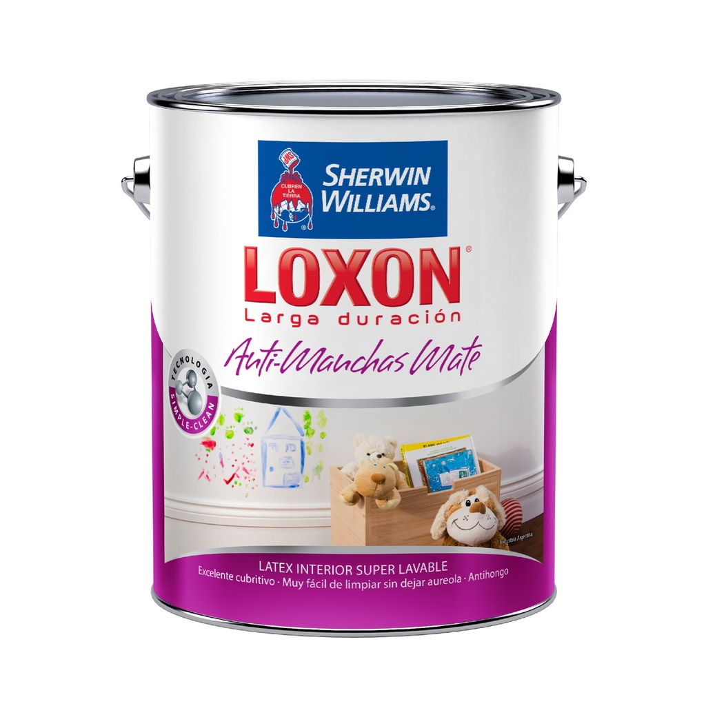 Loxon Ld Anti Manchas Latex Interior Mate Base