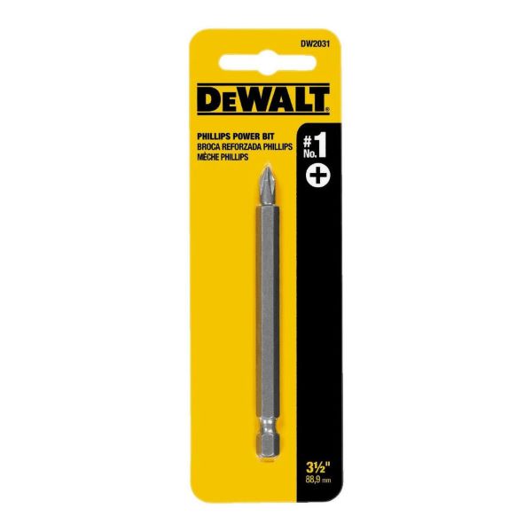 Punta Phillips N1 DEWALT2031 Largo 90mm *#