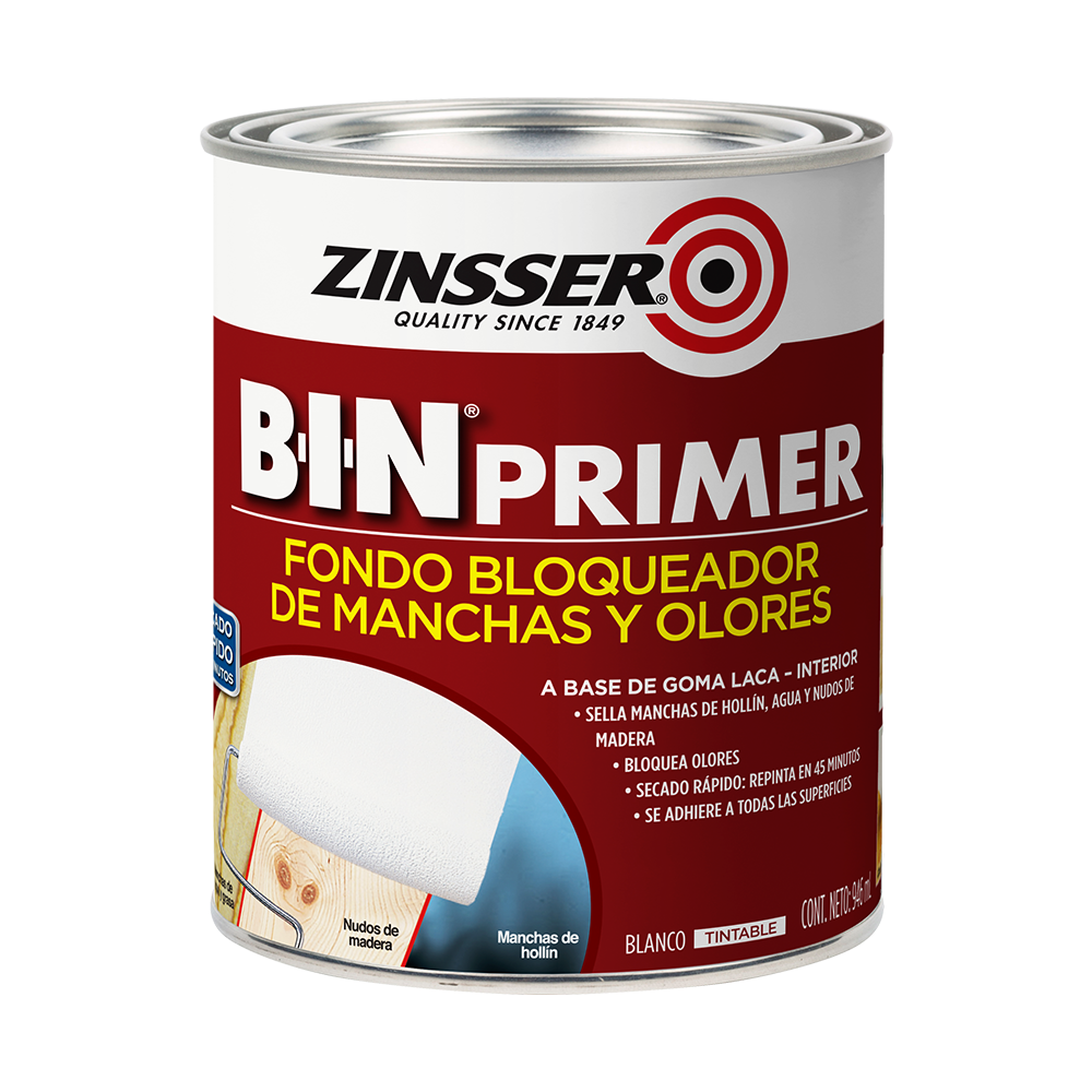 Zinsser Bin Fijador Bloqueador De Manchas