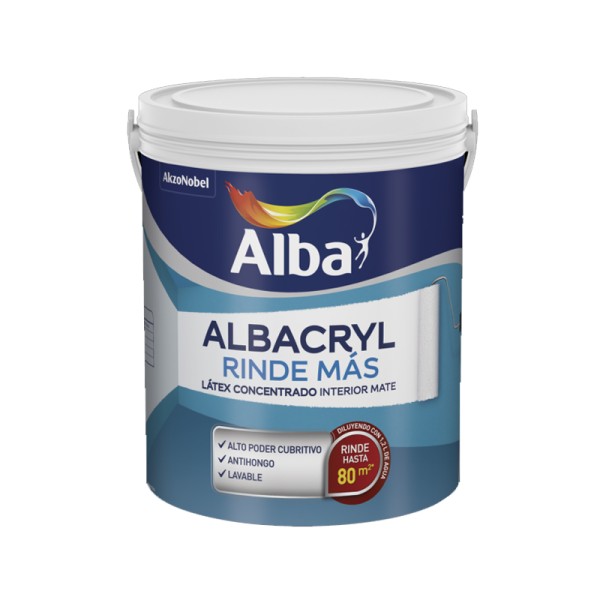 Albacryl Rinde Mas Latex Interior Blanco
