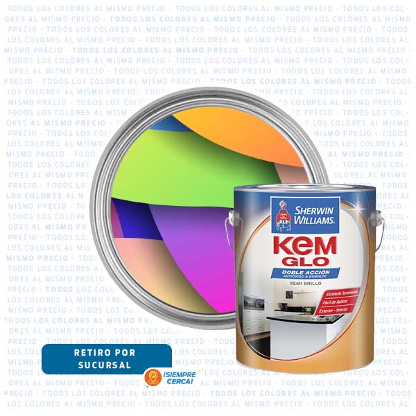 Kem Glo Esmalte Sintetico Colores