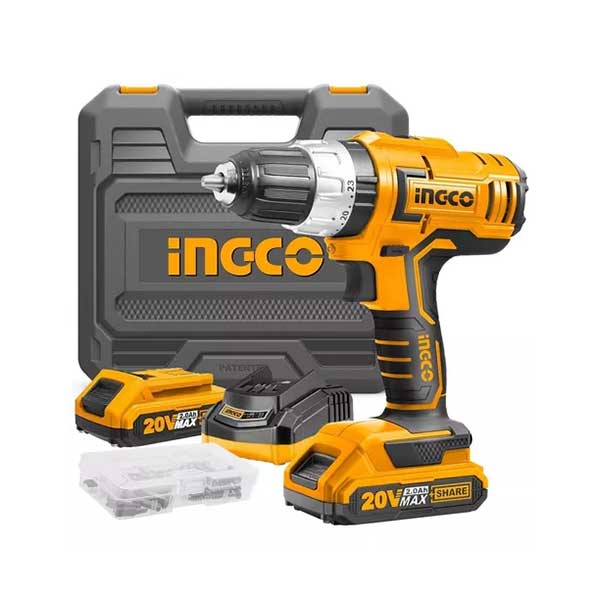 Ingco Taladro Atornillador 20V 10MM CDLI200215-4