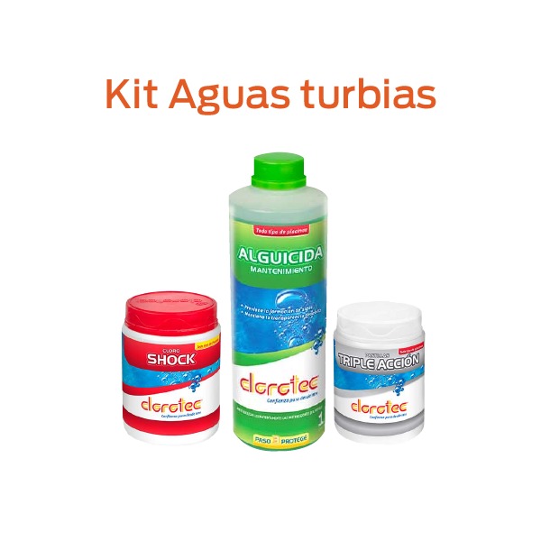 Clorotec Kit Aguas Turbias Para Piscinas