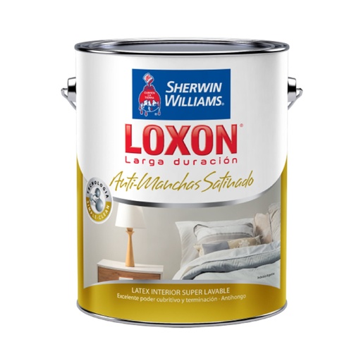 Loxon Ld Anti Manchas Latex Interior Satinado Base