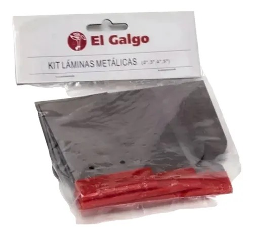 [252862] El Galgo Kit 4 Laminas Metalicas