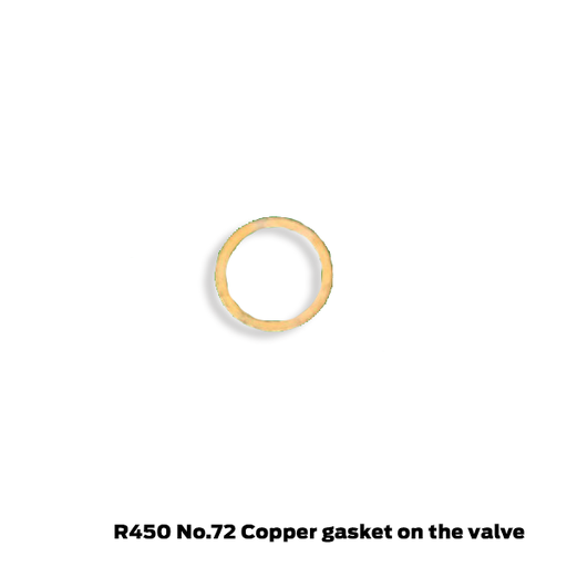 [256121] Aeropro / X-Treme R450 Repuesto Junta Cobre en Plato De Valvula N.72
