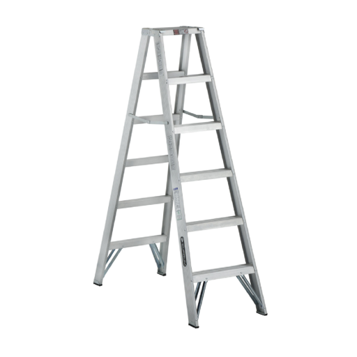 Cuprum Escalera Tijera Doble Aluminio C-2231*