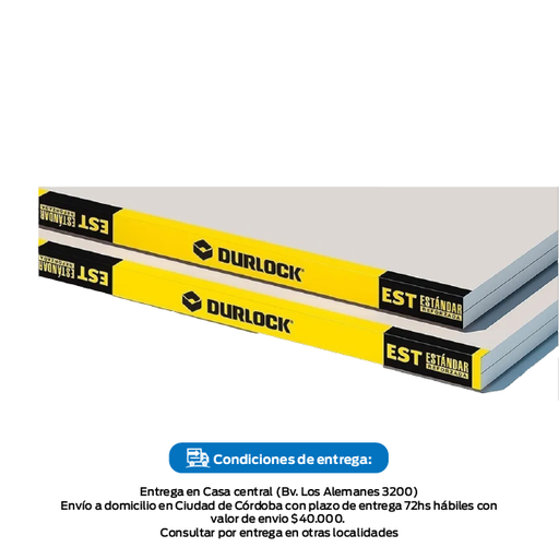 [232565] Durlock Placa Comun Reforzada *