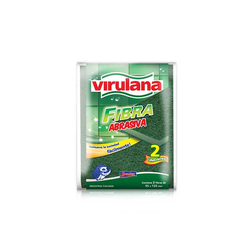 [253160] Mapa Virulana Fibra Abrasiva Verde Pack *