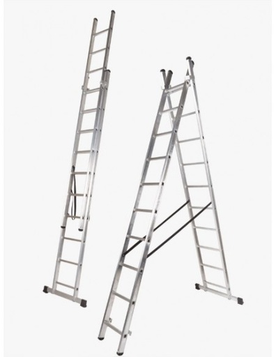 Pintecord Escalera Convertible De 2 Tramos 