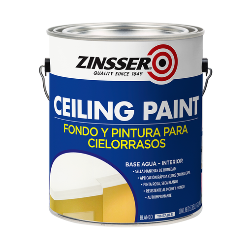 [238179] Zinsser Ceiling Paint Pintura Cielorrasos Latex
