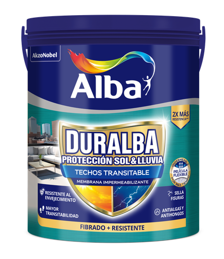 Duralba Techos Transitable Fibrada