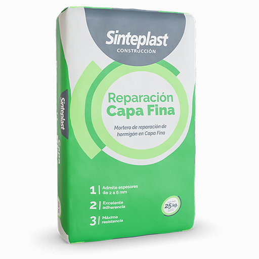 Sinteplast Construccion Reparacion Capa Fina 25 K