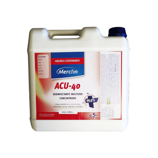 [250981] Merclin Desinfectante Base Amonio Cuaternario