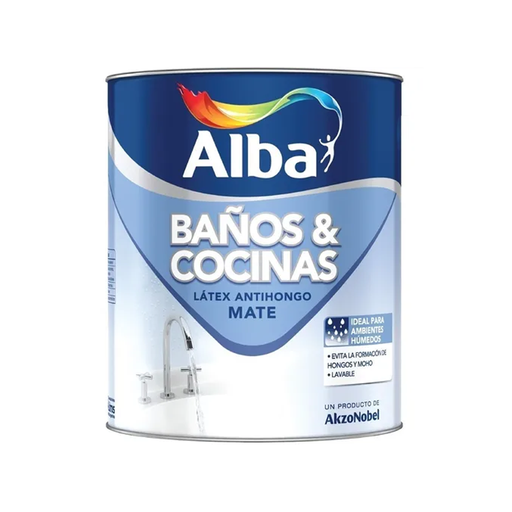 Alba Baños Y Cocinas Antihongo Mate