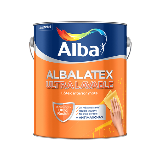 Albalatex Ultralavable Latex Interior Blanco