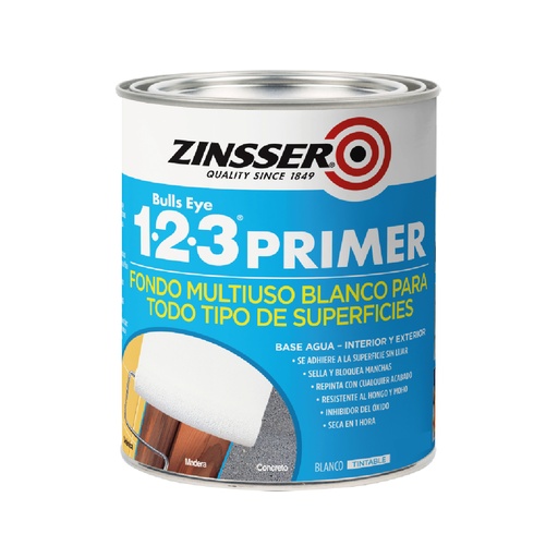 Zinsser 123 Fijador Sellador Al Latex 